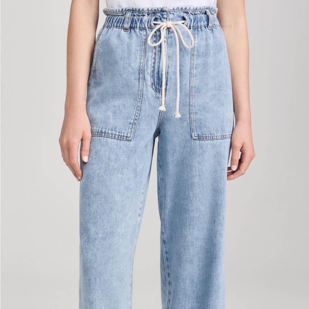 Rails Light Blue Wide Leg Jeans